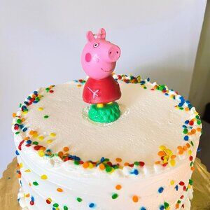 Peppa Pig Birthday Cake Candle